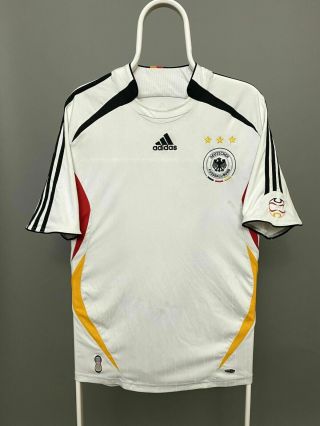 Germany 2005 2006 2007 Adidas Home Football Shirt Soccer Jersey Vintage Size L