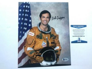 Bob Crippen Rare Signed Autographed Astronaut 8x10 Photo Beckett Bas