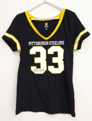 Pittsburgh Steelers 33 L Jersey T - Shirt Nfl Team Apparel