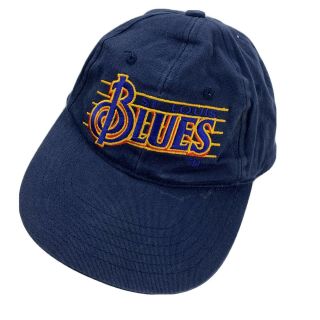 Vintage St Louis Blues Hockey Ball Cap Hat Adjustable Baseball