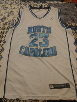 Michael Jordan North Carolina Unc Tar Heels Game Basketball Jersey Men 