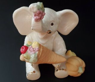 Lenox Elephant Thanksgiving Figurine 5 1/4 "