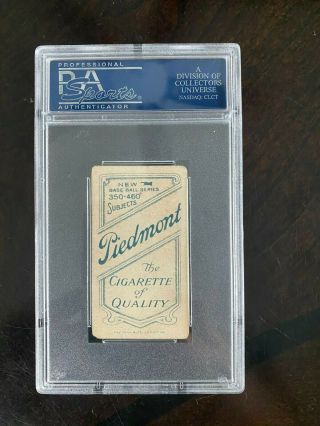 T206 Ty Cobb Red Portrait tobacco card - Piedmont 350 - PSA 2 Hall of Famer 2