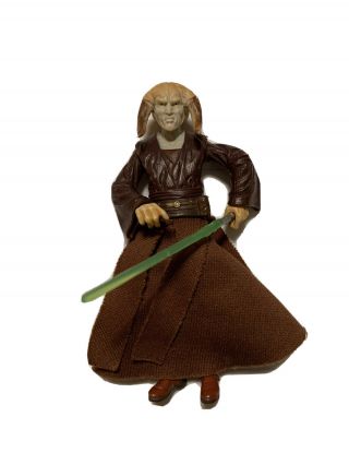 Saesee Tiin Jedi Star Wars Action Figure 2004 Hasbro 3.  75”