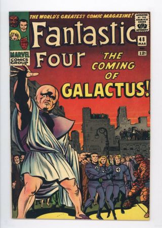 Fantastic Four 48 Vol 1 Higher Grade 1st App Silver Surfer & Galactus