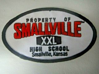 Smallville Tv Series " Property Of Smallville High School " Embroidered Patch -
