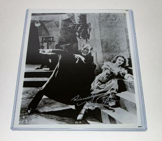 Rare Mary Philbin Signed Phantom Of The Opera Iconic Silent Film Photo
