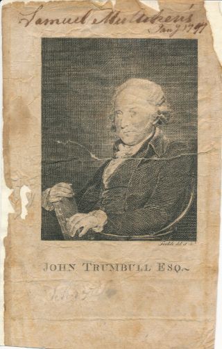 Jonathan Trumbull - Clipped Signature of the Rev War - era Governor of Connecticut 2