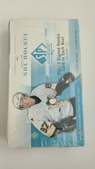 2005 - 06 Upper Deck Sp Authentic Hockey Box.  Crosby And Ovechkin Rookie Rc