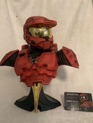 One2one Halo Master Chief 1:2 Bust Red 44