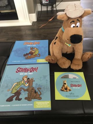 Hallmark Gift Books Interactive Story Buddy Scooby - Doo With Books And Cd
