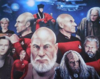 STAR TREK Next Generation Episodes Collector Plate: All Good Things 1994 3