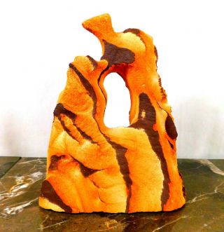 A Big Abstract Navajo Sandstone Arch With Hematite From Utah 1750gr
