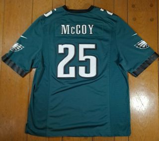 Nfl Lesean Mccoy Philadelphia Eagles Xl Nike On - Field Home Jersey See 2nd Pic