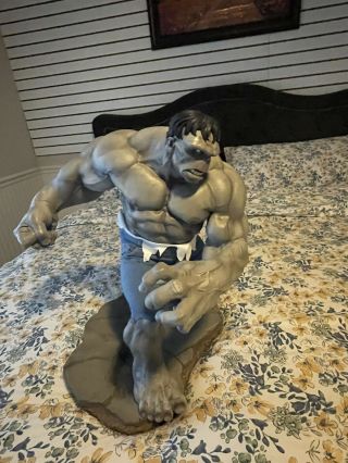 Sideshow Exclusive Grey Incredible Hulk 12/179 Extremely Rare And Hard To Find