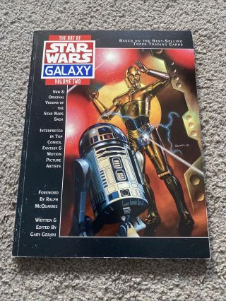 The Art Of Star Wars Galaxy Volume Two Boris Vallejo Topps Card Set Softcover