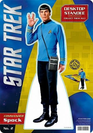 Desktop Standee Star Trek Commander Spock Leonard Nimoy