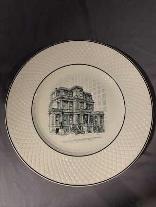 Copeland Spode " The Union League Of Philadelphia 1862 - 1962 " Plate