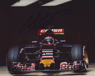 Max Verstappen Signed Red Bull Racing F1 Formula 1 8x10 Photo 14