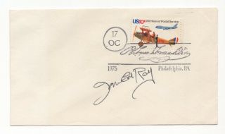 James Earl Ray - Martin Luther King Assassination - Autographed Postal Cover
