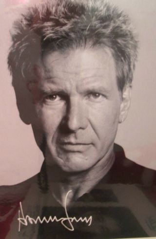 7x5 Signed Photo Of Star Wars Han Solo - Harrison Ford