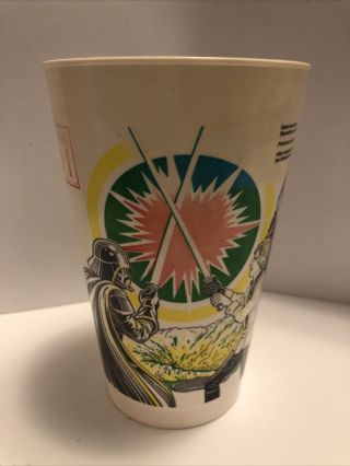Vintage Return Of The Jedi Coca - Cola Cup Star Wars Theatre Give Away Not