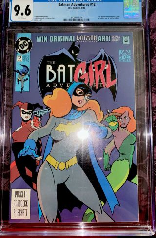 Batman Adventures 12 (1993) 1st Appearance Of Harley Quinn [cgc 9.  6]
