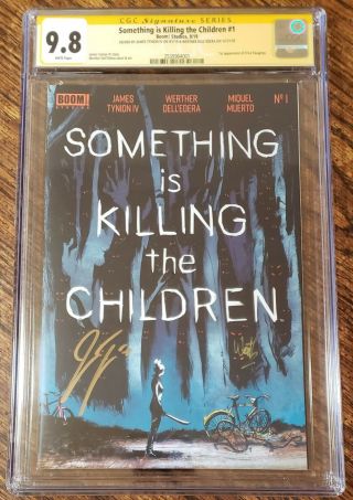 Cgc Ss 9.  8 Something Is Killing The Children 1 Signed X2 Tynion Dell 
