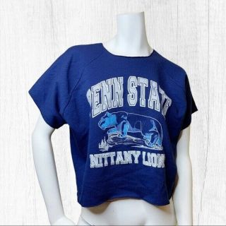 Penn State Nittany Lions Modified Crop Top Fleece Size S Guc No Label No Tag