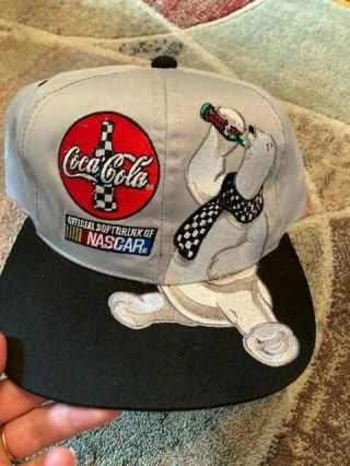 Vintage Coca - Cola Dale Earnhardt Jr Nascar Baseball Hat