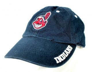 Cleveland Indians Chief Wahoo Throwback Blue Baseball Cap Hat Snapback Youth