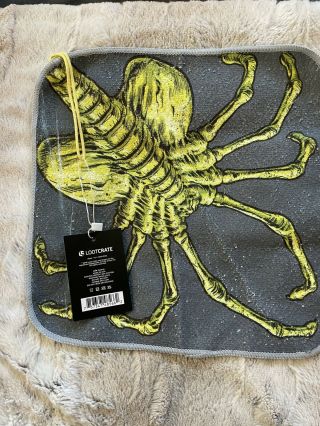 Alien Facehugger Washcloth Loot Crate February 2019 Face