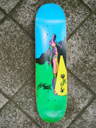 Andy Macdonald Autographed Signed Human Skateboard 1997 Airwalk Tour Andy Mac