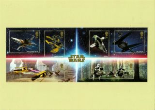 Star Wars,  Fighters And Troopers,  Royal Mail Postcard,  Year 2019