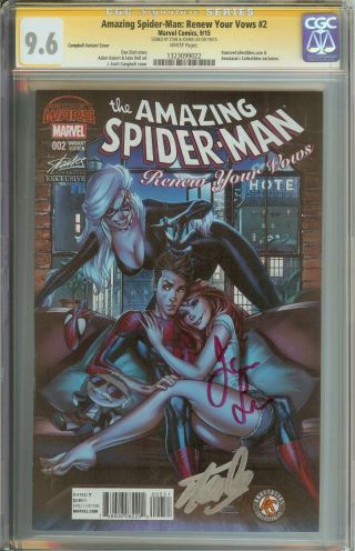 Spider - Man: Renew Your Vows 2 Cgc 9.  6 White Pages Variant