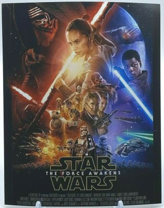 Jj Abrams Signed Star Wars The Force Awakens 10x8 Photo Aftal Onlinecoa