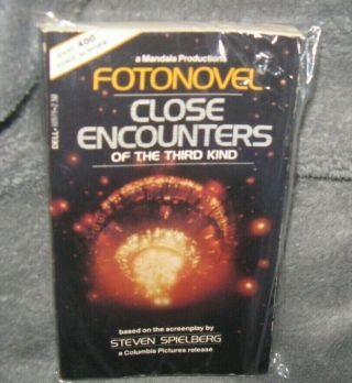 Vintage Close Encounters Of The Third Kind Fotonovel Paperback Book