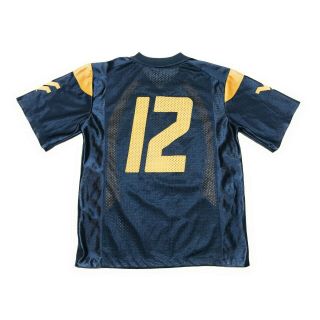 Nike West Virginia Mountaineers 12 NCAA College Football Jersey Youth Size S 2