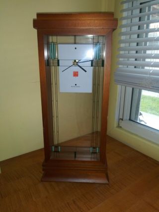 Frank Lloyd Wright Clock,  Bulova