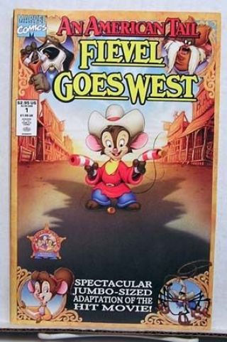 1991 An American Tail - Fievel Goes West - Comic Adaptation