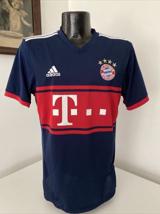 Men’s Adidas Clima Cool Fc Bayern Munchen Soccer Jersey Shirt M