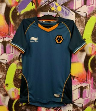 Wolverhampton Wanderers Fc Wolves Football Shirt Soccer Jersey ‎top Boys Size M