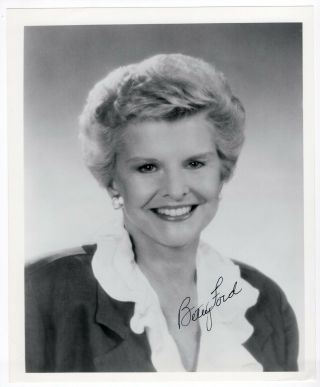 Betty Ford - U.  S.  First Lady - Autographed 8x10 Photo