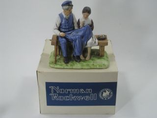 1979 The Lighthouse Keepers Daughter Norman Rockwell Museum Figurine,  Box