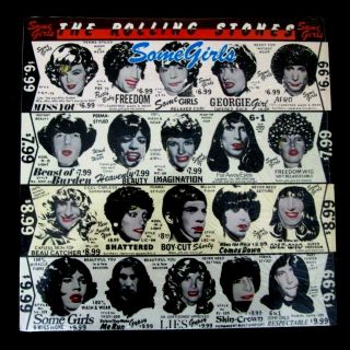 1978 Rolling Stones " Some Girls " Vinyl Lp,  Coc 39108,  W/inner Sleeve Shrink
