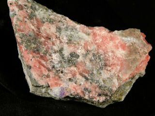 Rhodochrosite Crystal Cluster On Pyrite Sweet Home Mine Colorado 222gr