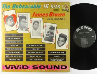 James Brown - The Unbeatable Lp - King No Crown Mono