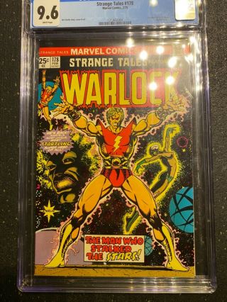 Strange Tales 178 Cgc 9.  6 White Pages - 1st Appearance Of Magus