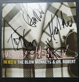 Blow Monkeys - Fully Signed Cd Booklet Only - Halfway To Heaven - Music