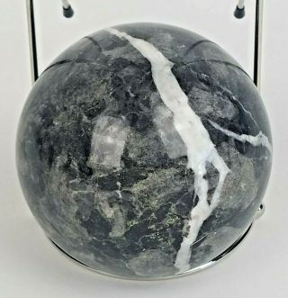 4 " Polished Marble Stone Granite Decorative Round Sphere Ball Black,  Gray,  White